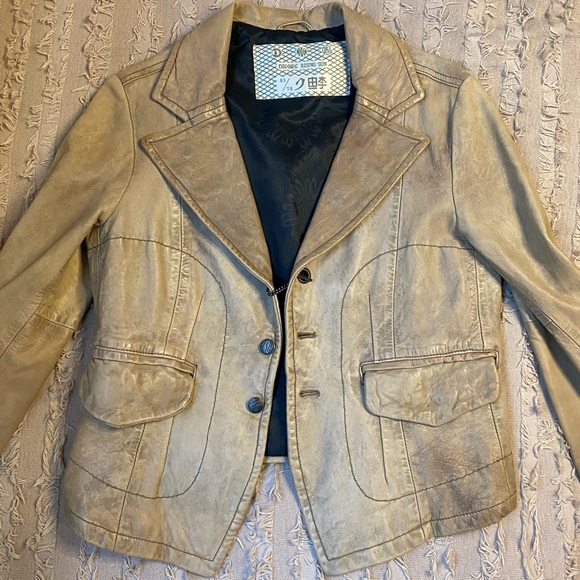diesel rising sun leather jacket - Picture 5 of 6